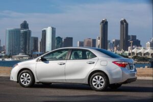 Toyota Corolla car rental in LA