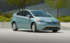 Prius rental car in LA