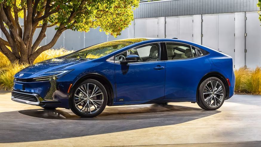 Toyota Prius rental car in LA