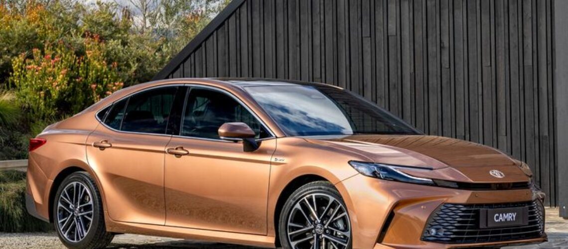 Brown Camry car rental in LA