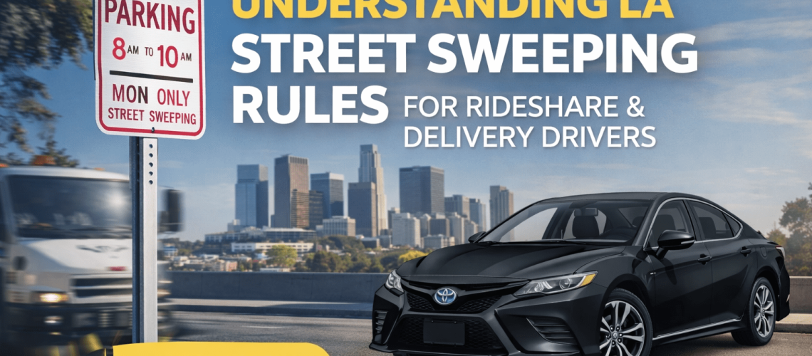 Understanding LA Street Sweeping Rules for Gig Drivers